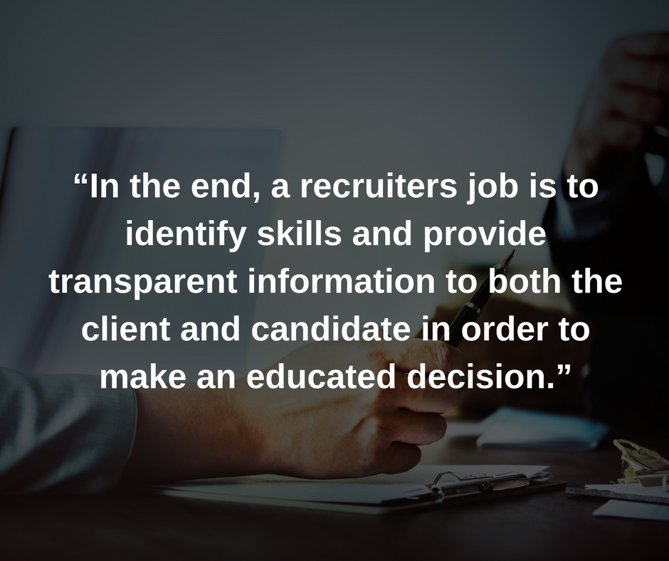 Job Intake: How To Discover The Ideal Candidate - Versique Executive Recruiters Wes Lieser
