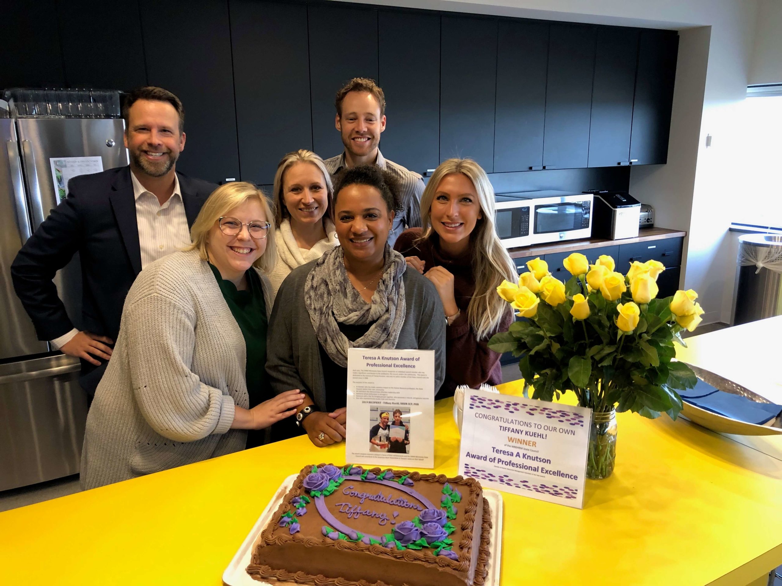 Tiffany Kuehl Awarded The Teresa A. Knutson Award of Professional Excellence