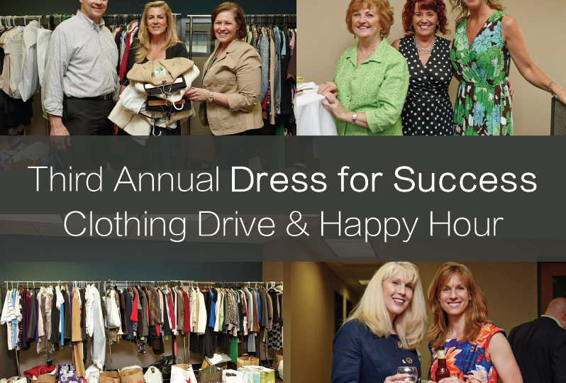 Third Annual Dress for Success Clothing Drive & Happy Hour