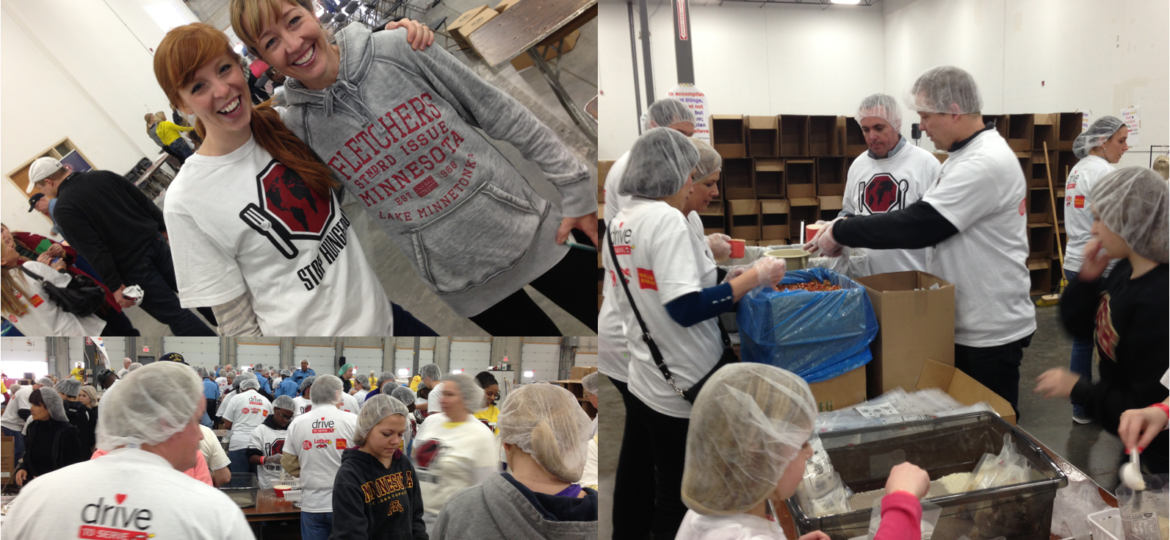 Versique Employees Volunteer With Drive To Serve – Stop Hunger Now