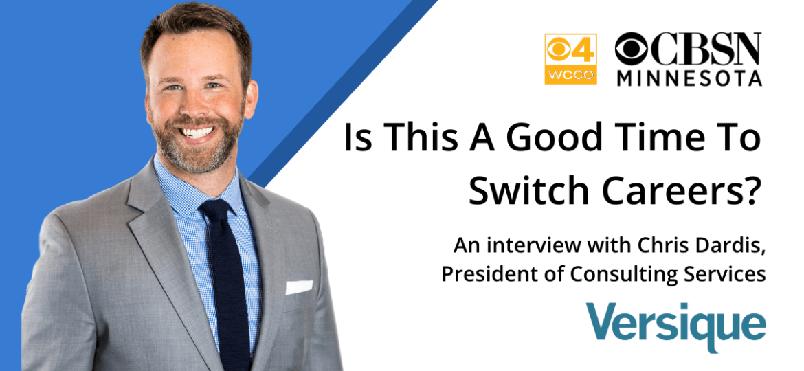 Chris Dardis Versique Search and Consulting WCCO Interview