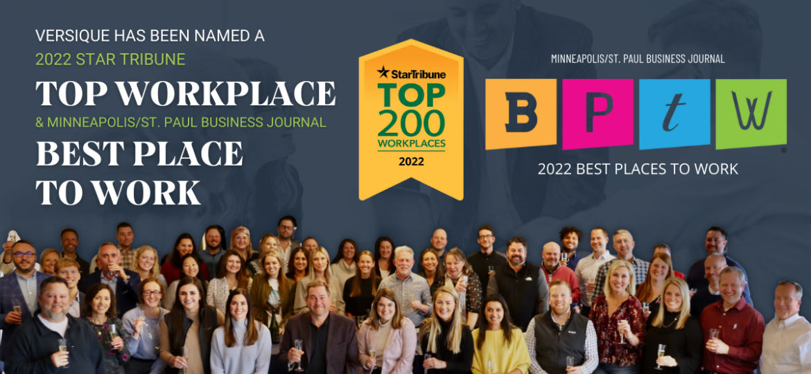 Versique Earns 2 Minnesota Workplace Awards